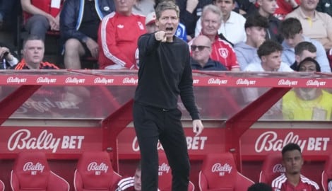 Oliver Glasner feierte den ersten Sieg bei seinem neuen Klub Nottingham Forest.