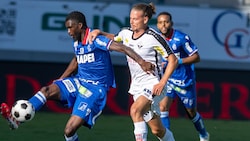 Kein Erfolgserlebnis für Patrick Greil (re.) und Co: Der SCR Altach verliert zu Hause gegen den ...