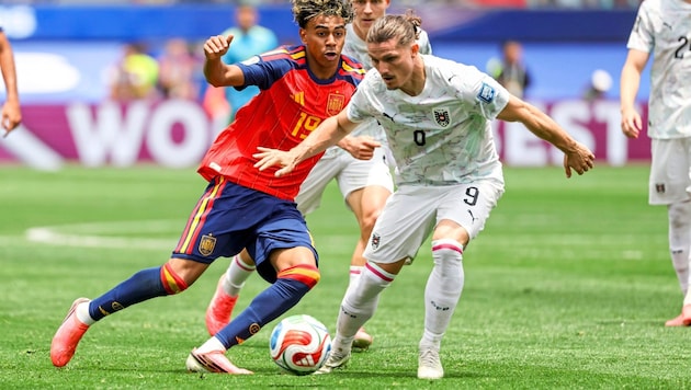 Teamchef Ralf Rangnick hob Marcel Sabitzer für seine starken Leistungen bei der WM hervor.