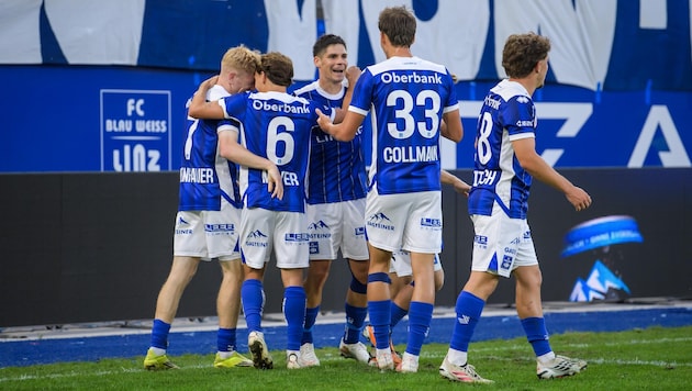 BW Linz verteidigt die Tabellenführung in der 2. Liga.