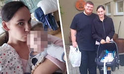 19 Tage lang musste das Baby bei einer Leihmutter ausharren, seit Freitag ist der Kleine wieder ...