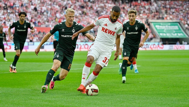 FC Köln und Werder Bremen trennten sich mit einem Remis.