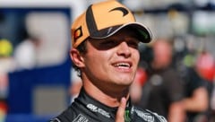 Lando Norris feierte seine Poleposition in Madrid.