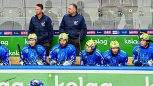 Fragende Gesichter auf der VSV-Spielerbank