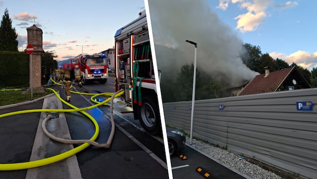 Die Feuerwehren Rum und Thaur löschten den Brand.