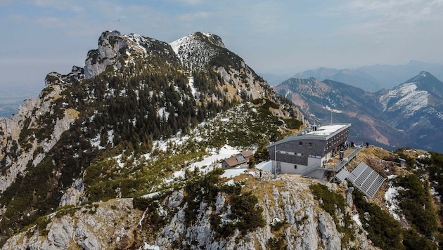 Die vierköpfige Gruppe hatte im Traunsteinhaus übernachtet.
