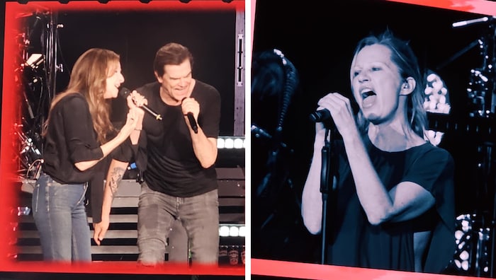 Gemeinsam mit Vicky Leandros und Birgit Minichmayr rockten die Hosen am Samstagabend in Wien die ...