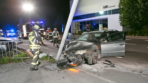Auf diesen Wagen wartet nur noch der Schrottplatz.