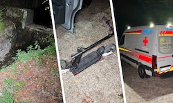 Bei der Flucht vor der Polizei stürzte der Teenager in einen ausgetrockneten Kanal. Die Rettung ...