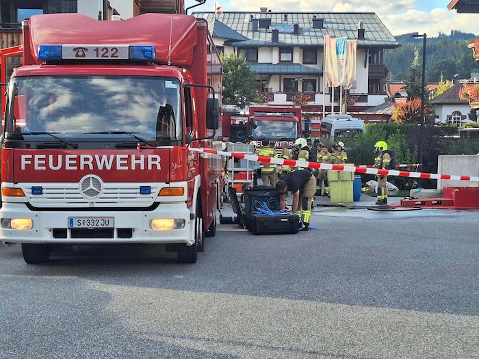 Der Einsatz ging gut aus. Verletzt wurde in Maria Alm niemand.