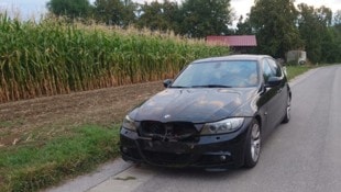 Ein schwarzer BMW und der Probeführerschein wurden ihm abgenommen (Symbolbild)
