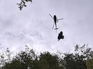 Der Notarzt musste die Teenagerin ins Krankenhaus fliegen.