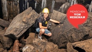 Lukas Arnold hat bereits mehr als 200 unterirdische Bauwerke erforscht und dokumentiert, den ...