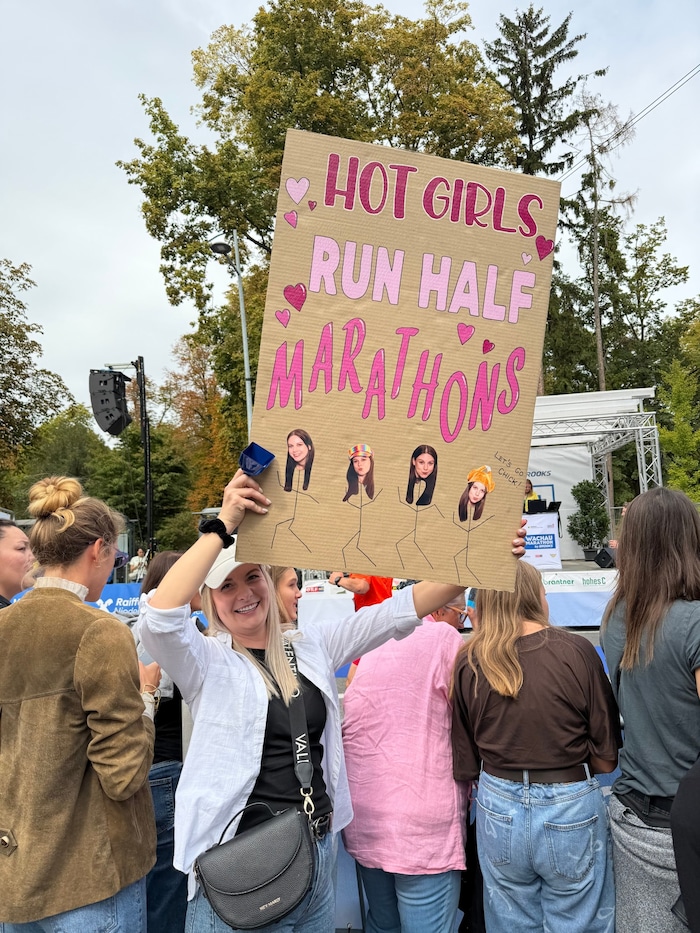 Für die besten Freundinnen wurden keine Mühen gescheut.