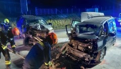 Alle vier Unfallbeteiligten wurden ins Spital nach Schladming gebracht.