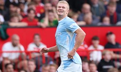 Erling Haaland erzielte das Goldtor gegen Manchester United.