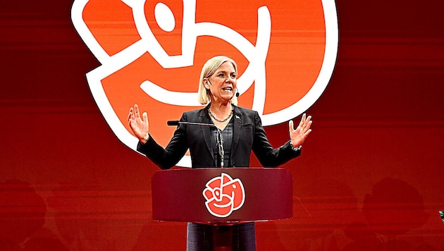 Sozialdemokratin Magdalena Andersson hofft auf ein Comeback im Regierungsamt.