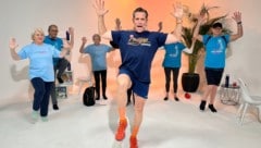Regelmäßig Bewegung ist in jedem Alter wichtig. Krone „Vorturner“ Philipp Jelinek möchte mit ...