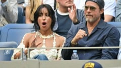 Brad Pitts Freundin Ines de Ramon war in einem raffinierten Spitzentop der Hingucker in den ...