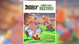 Das von Albert Uderzo gezeichnete und gemalte Original-Titelbild