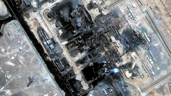 Quite a few parts of the pumping station have been destroyed, and repair work is reportedly ...