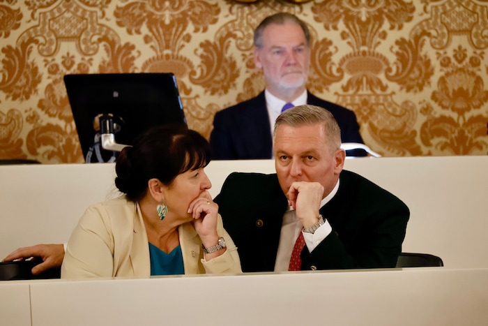 Sprechen sich klar für Kapitalerhöhung aus: Manuela Khom und Mario Kunasek.