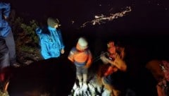 20 Kleinarler Bergretter waren im Einsatz.