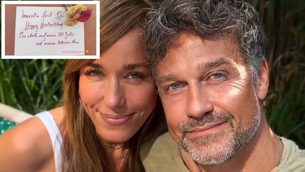 Annemarie und Wayne Carpendale haben sich getrennt. Dennoch erinnern sie in einem Posting an ...