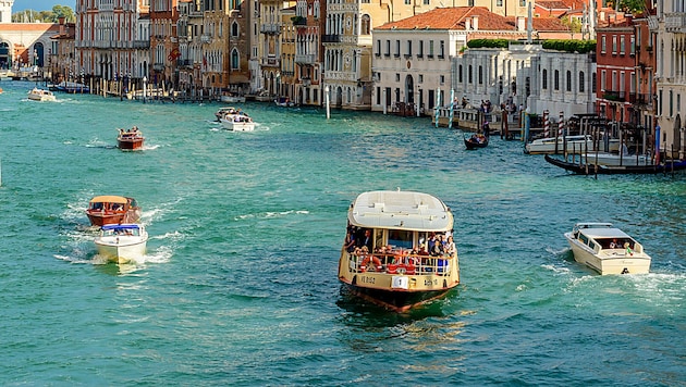 Aufgrund überhöhter Geschwindigkeiten kommt es in der Lagune von Venedig immer wieder zu ...
