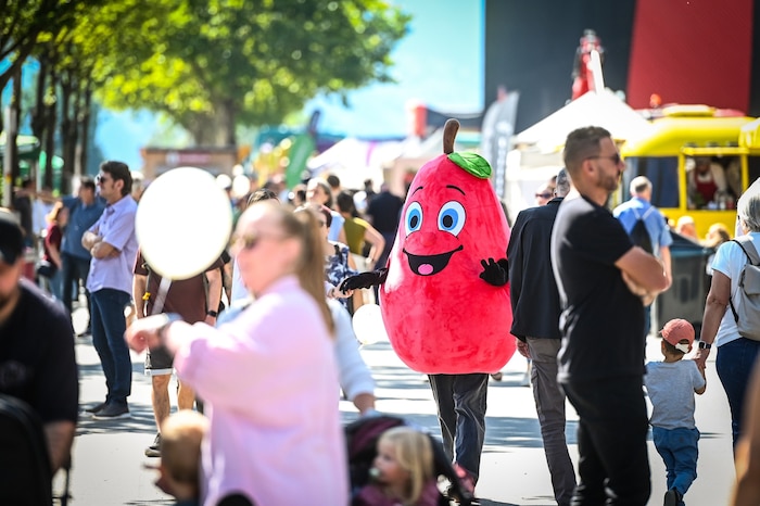 Auch das Freigelände war bei herrlichem Sonnenschein sehr gefragt.
