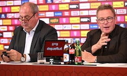 Ralf Rangnick (r.) hat seinen ersten ÖFB-Kader nach der WM berufen.