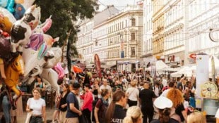 Fest in der Währinger Straße (Archivbild)