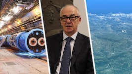 Auf Wien-Besuch: CERN-Generaldirektor Mark Thomson hat mit Jornalisten über die Pläne für eine ...
