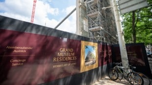 Als „Grand Museum Residences“ werden die Luxuswohnungen auf der Mahü verkauft.