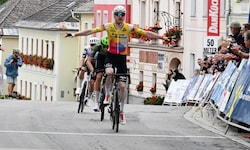 „Team Vorarlberg“-Kapitän Colin Stüssi sorgte beim Finale der Road Cycling League Austria für ...