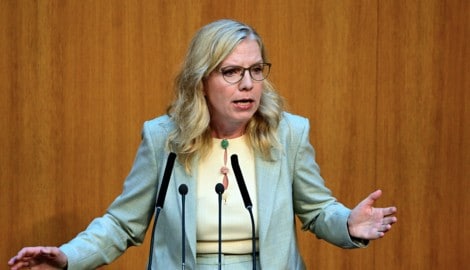 Leonore Gewessler rief zu „vollem Einsatz“ im Kampf gegen die Klimakrise.