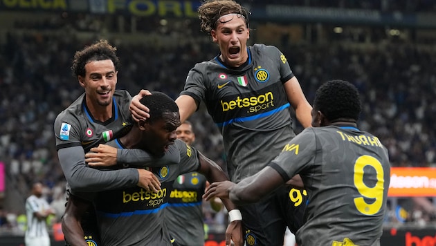 Jubel, Trubel und Heiterkeit bei den Inter-Mailand-Kickern