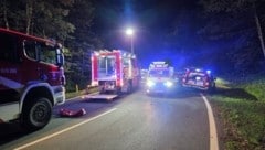 Großaufgebot an Einsatzkräften
