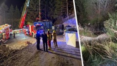 Auf einer Straßenbaustelle kam es zu dem Unglück. Am Abend wurde die Leiche entdeckt und ...
