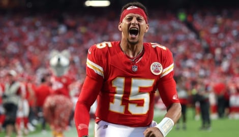 Chiefs-Quarterback Patrick Mahomes