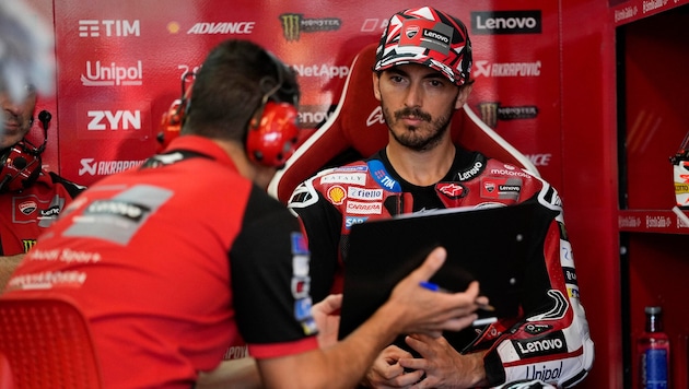 Für Pecco Bagnaia läuft aktuell nur wenig nach Plan.