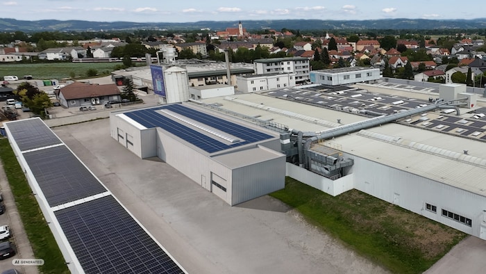 So soll die neue Halle von Hali in Eferding einmal aussehen.