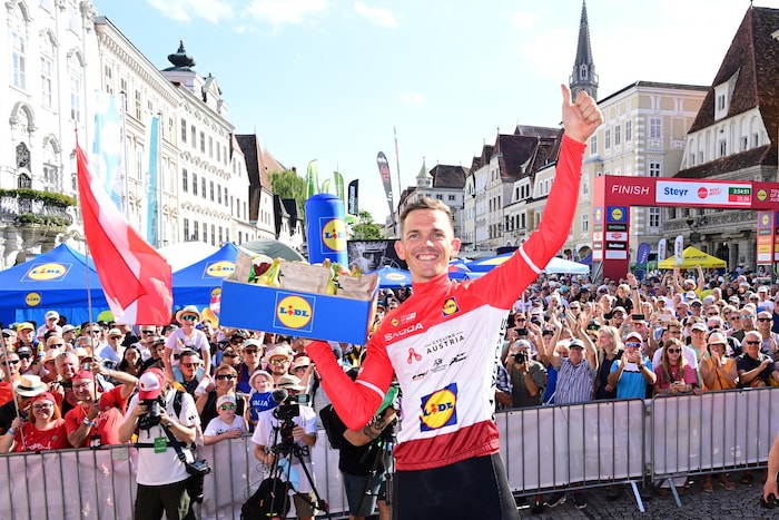 Gregor Mühlberger bei der Tour of Austria 2026
