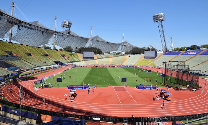 Das Olympiastadion von München kommt 2031 bei der WM zum Zug.