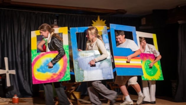 Regelmäßig führt Koppl auch Kindertheater-Aufführungen durch. Hier zuletzt „Der kleine Prinz“ im ...