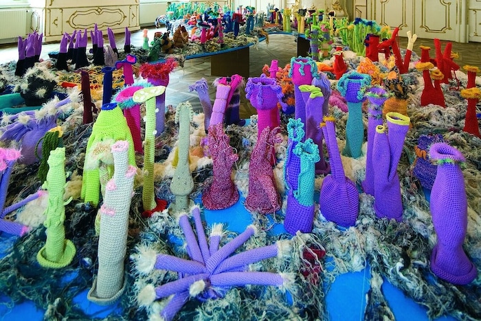 Das „Lady Musgrave Riff“ 2007 in der Grazer Neuen Galerie