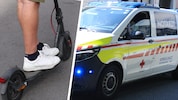 Einmal mehr kam es zu einem E-Scooter-Unfall.