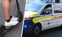 Einmal mehr kam es zu einem E-Scooter-Unfall.