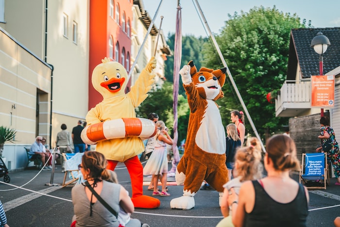 Neben dem Programm für die Jungen war auch was für die Eltern dabei.