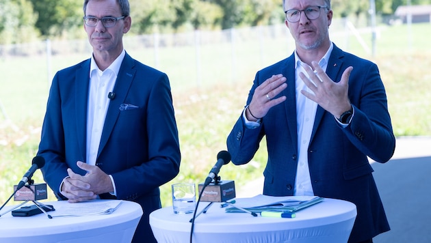 Landeshauptmann Markus Wallner und Christian Gantner wollen Maßnahmen setzen, um besser für die ...